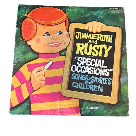 JIMMIE RUTH & RUSTY SPECIAL OCCASIONS CHILDRENS SONGS & STORIES LP 12” VINYL - Picture 3 of 7